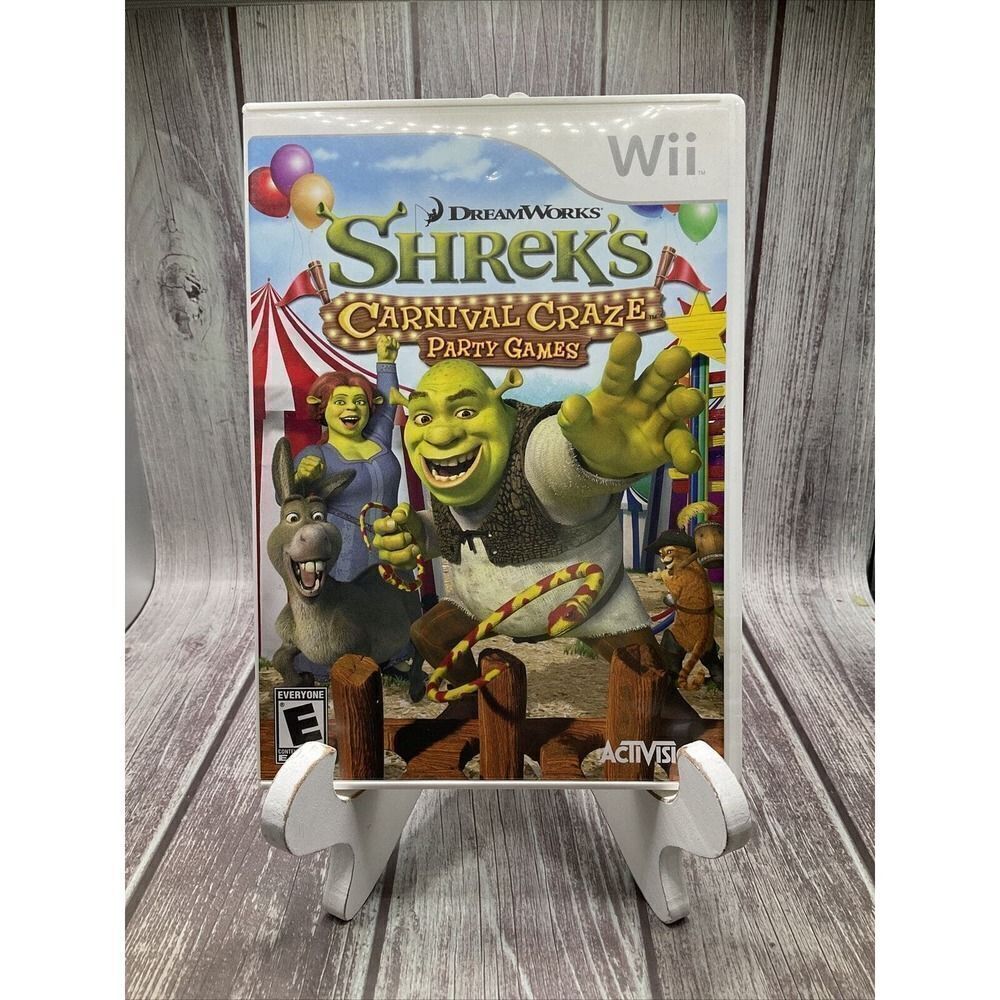 Shrek's Carnival Craze Party Games‎ (Nintendo Wii, 2008) CIB
